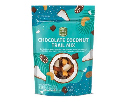 Southern Grove Spicy Mango and Chocolate Coconut Trail Mix