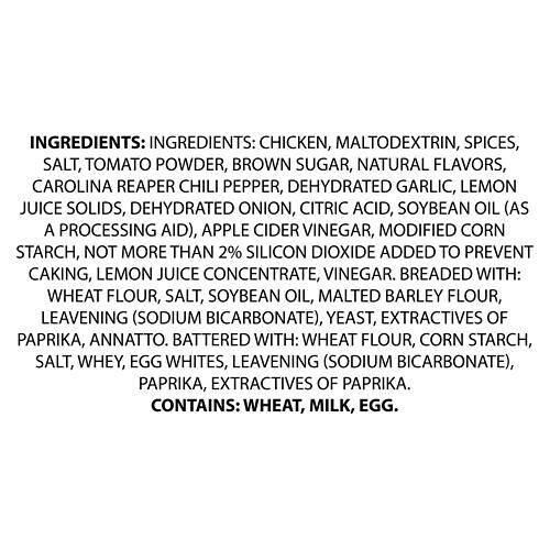Fiery Hot Breaded Chicken Patties, 6 count