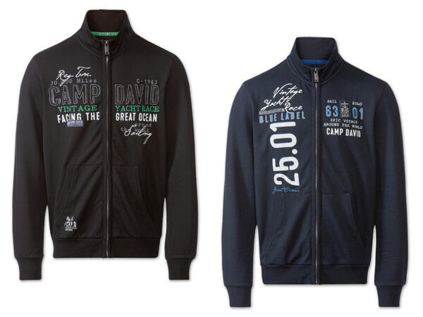 Camp David Herren Sweatjacke
