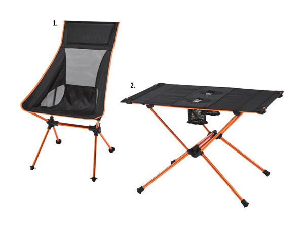 Meubles de camping poids plume