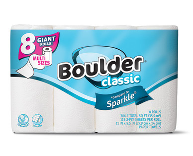 Boulder 8 Giant Roll Multi-Size Paper Towels