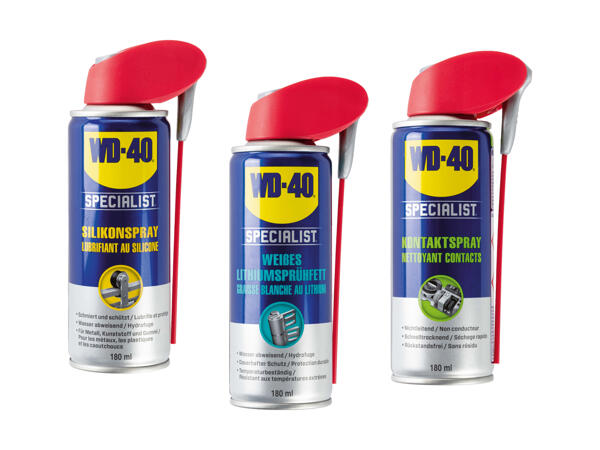 WD-40 Spray-Sortiment