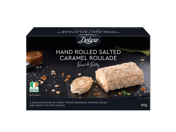 Salted Caramel Roulade