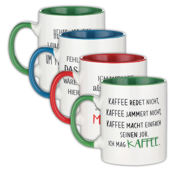 Tasse mit Spruch