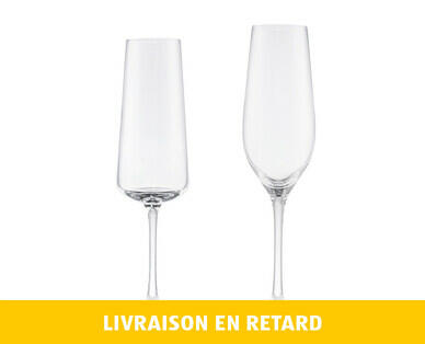 CROFTON(R) 
 LOT DE FLÛTES À CHAMPAGNE, 6 PIÈCES