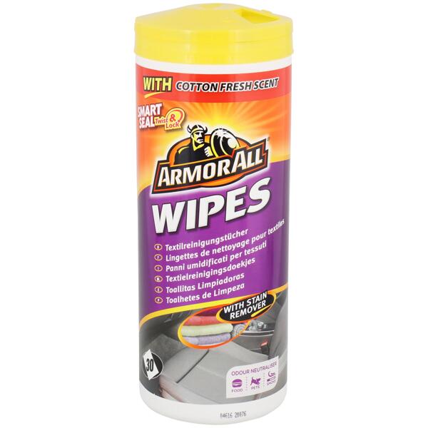 Lingettes nettoyantes pour textile Armor All
