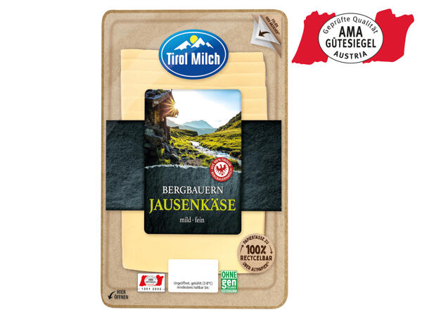 Tirol Milch Käse in Scheiben