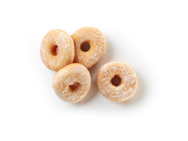 4 Donuts with Sugar