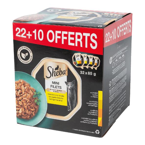 SHEBA(R) 				Katzenfutter, 32 St.