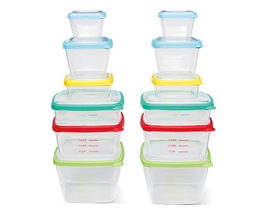 Crofton 24pc. Durable Food Storage Set