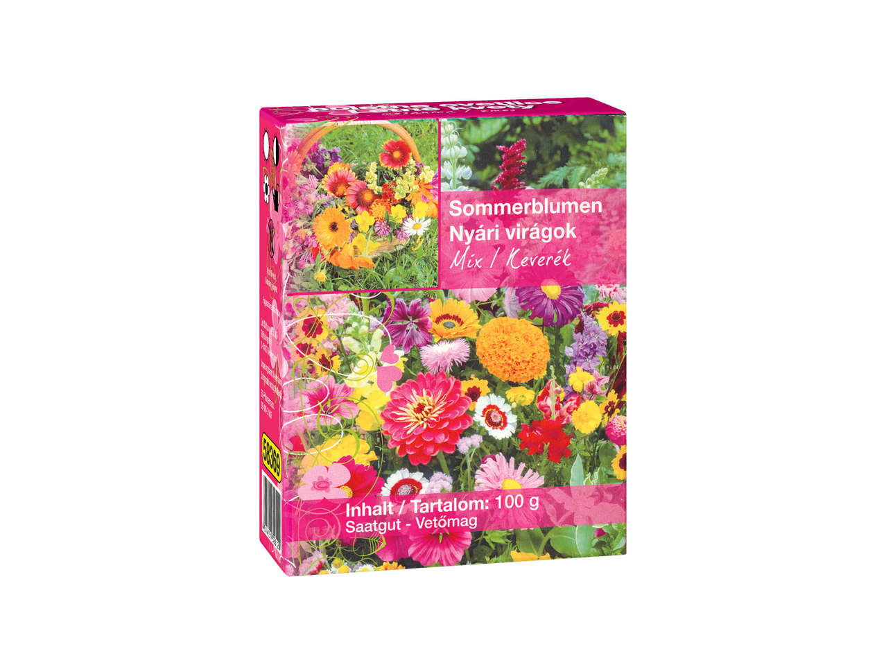 Frøblanding med vilde blomster eller sommerblomster