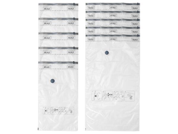 Vacuum Storage Bag Set, 10 pieces