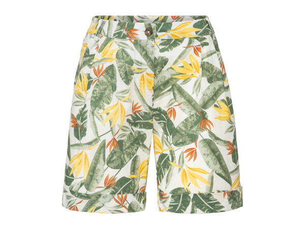 Esmara Ladies' Linen Blend Shorts