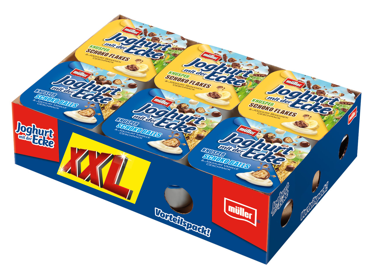 MÜLLER Joghurt mit der Ecke 12x 150 g