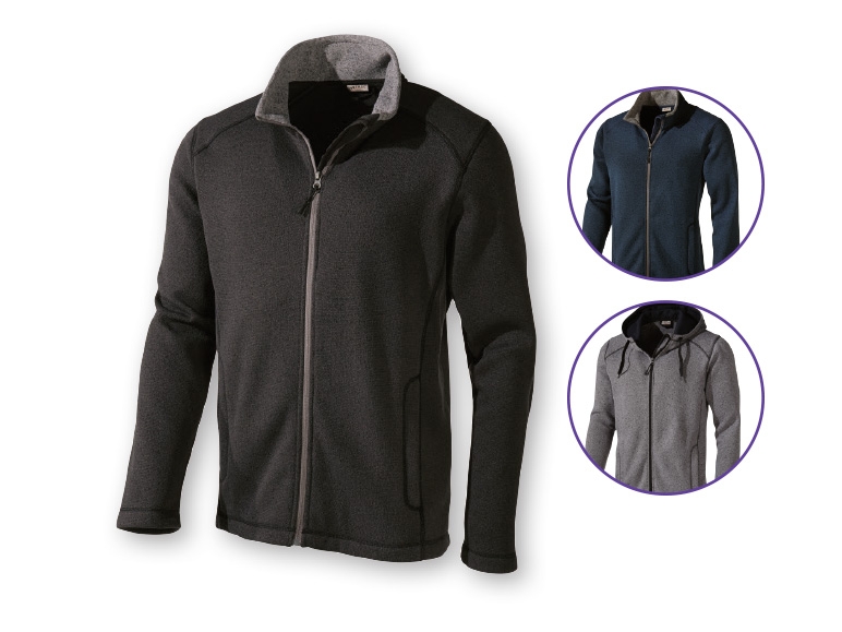 Livergy casual Men's Knit Fleece Jacket