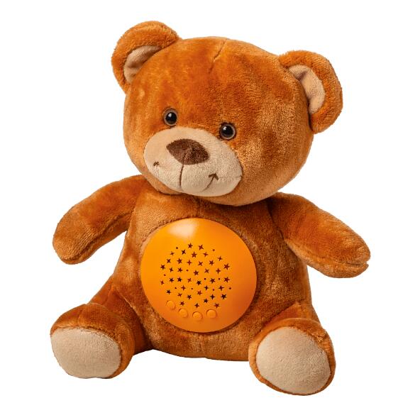 Peluche lumineuse et musicale