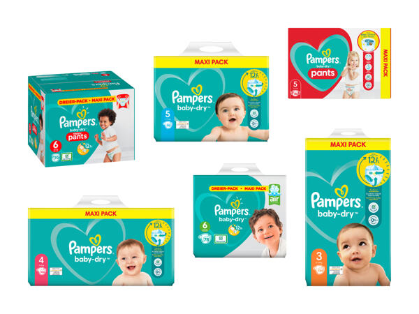 Pampers baby-dry couches Maxi Pack