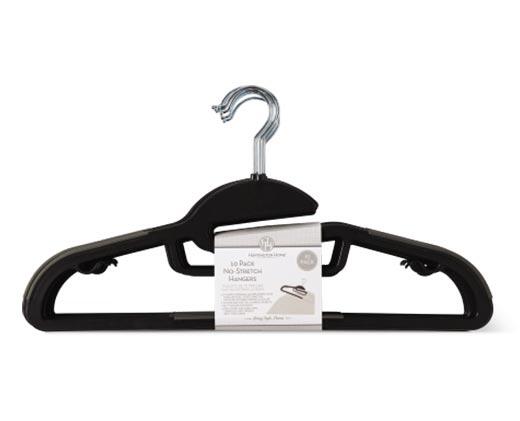 Easy Home 
 10-Pack No-Stretch Hangers