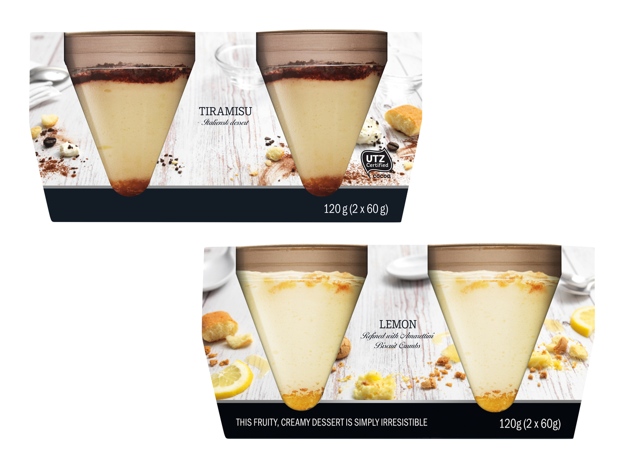Dessert en verrine
