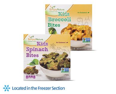 SimplyNature Spinach, Broccoli or Sweet Potato Bites
