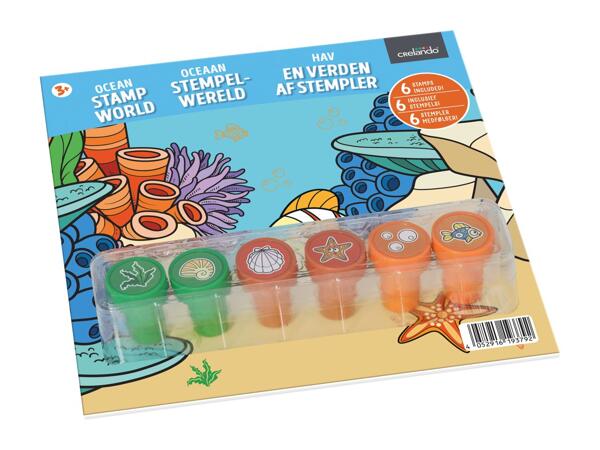 Crelando Stamp World Book - 7 piece set