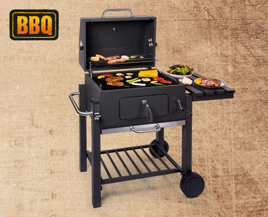 BBQ Holzkohle-Grillwagen
