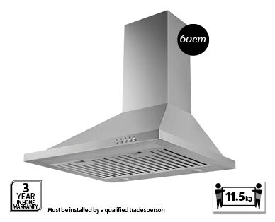 60cm Canopy Rangehood