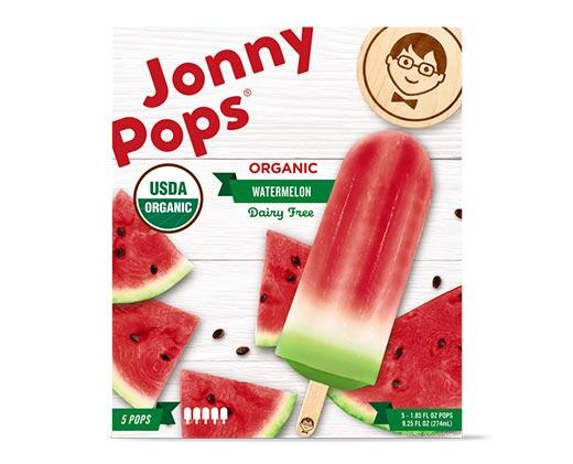 Jonny Pops 
 Organic Watermelon or Red White Boom Ice Pops