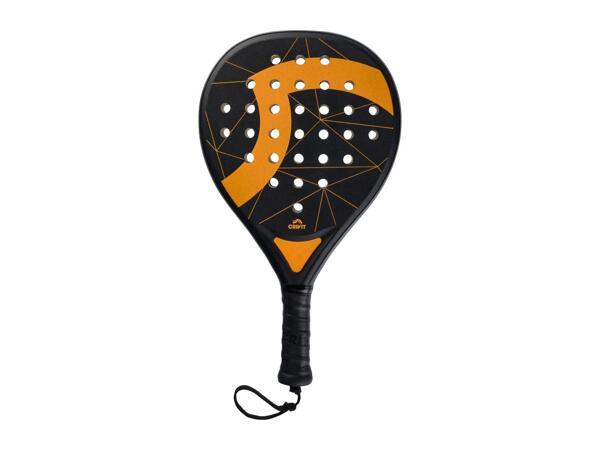 Crivit Padel Racket - Black/Orange