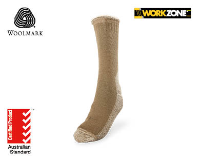 Mens Wool Rich Work Socks 1pk