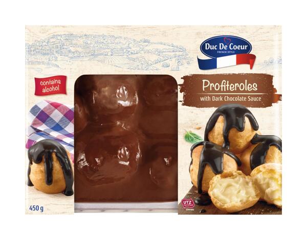 PROFITEROLES / CRÈME CARAMEL