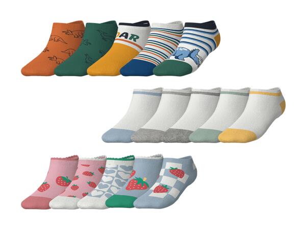 Sneakersocken, 5er-Set