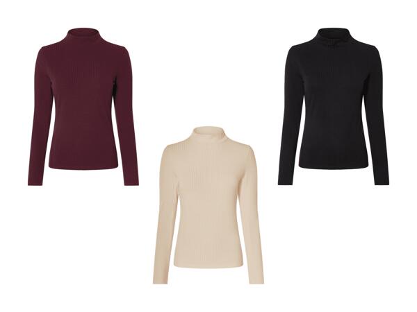 Pull en maille côtelée
