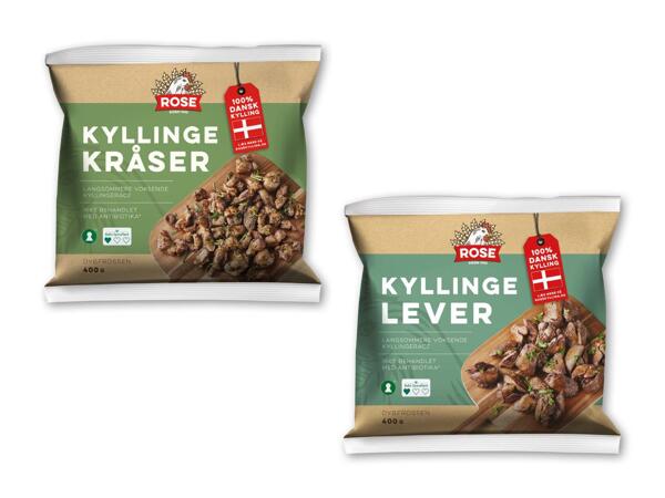 ROSE Kyllingelever eller -kråser