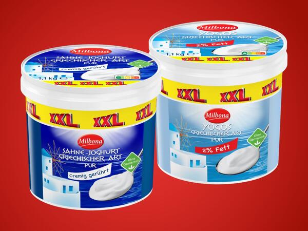 Joghurt nach griechischer Art