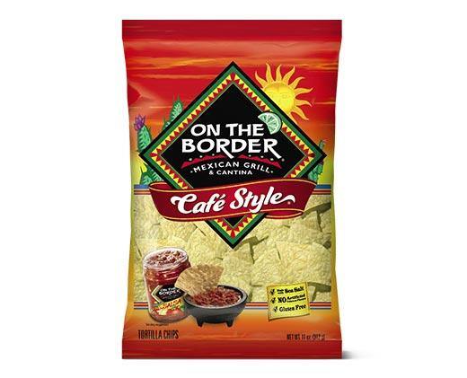 On The Border Cafe Style Tortilla Chips