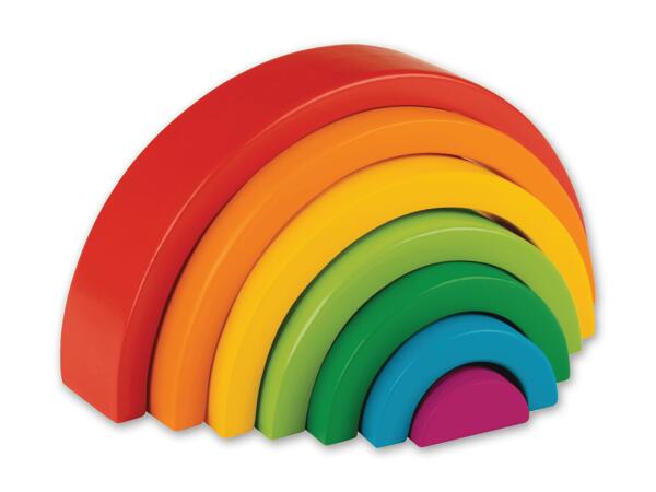 Holz-Regenbogen Montessori