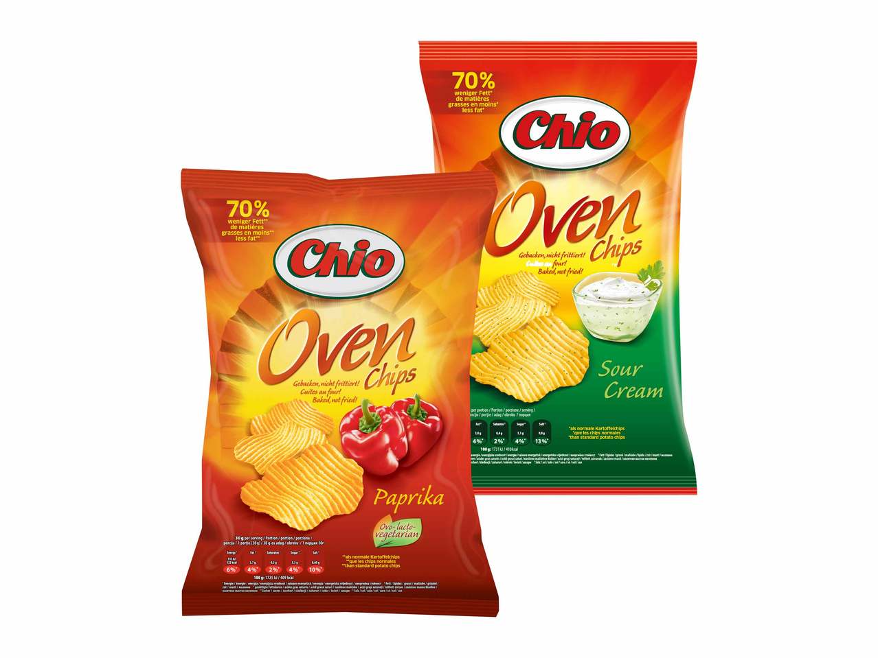 Oven chips/ Kettle Chips Chio