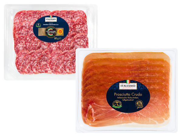 ITALIAMO Prosciutto Crudo oder Salami D.O.P.