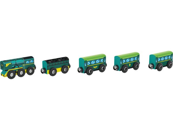 Wooden train sets