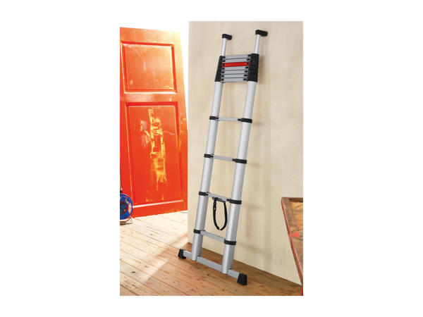 Powerfix Profi Telescopic Aluminium Ladder1