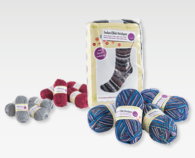 Fil à tricoter à effet pour chaussettes