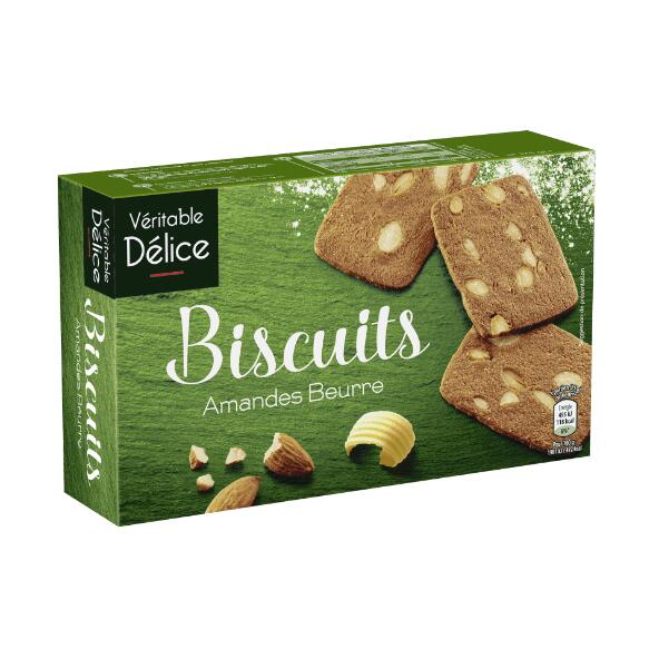 VÉRITABLE DÉLICE(R) 				Biscuits au beurre et aux amandes