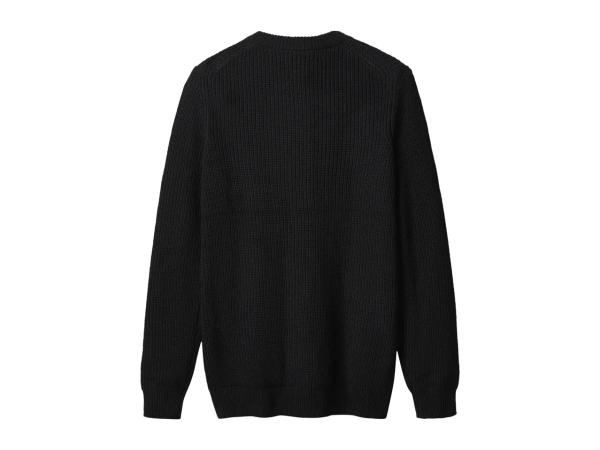 Esmara Men's Black Chunky Knitted Jumper