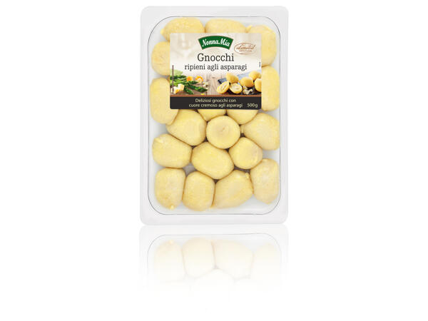 Gnocchi filled with Asparagus