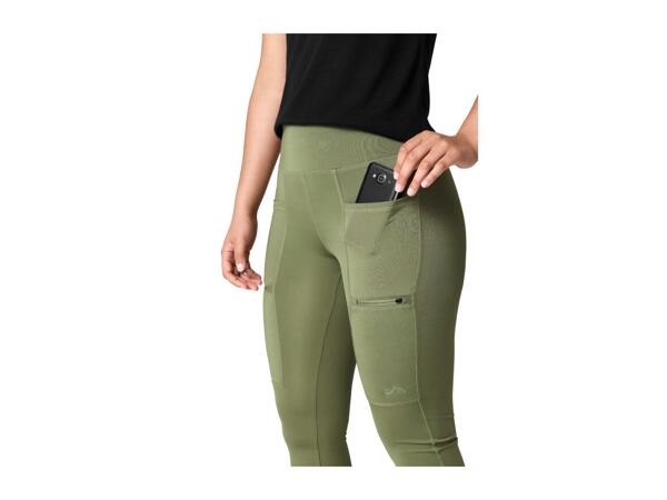 CRIVIT Ladies' Green Sports Leggings