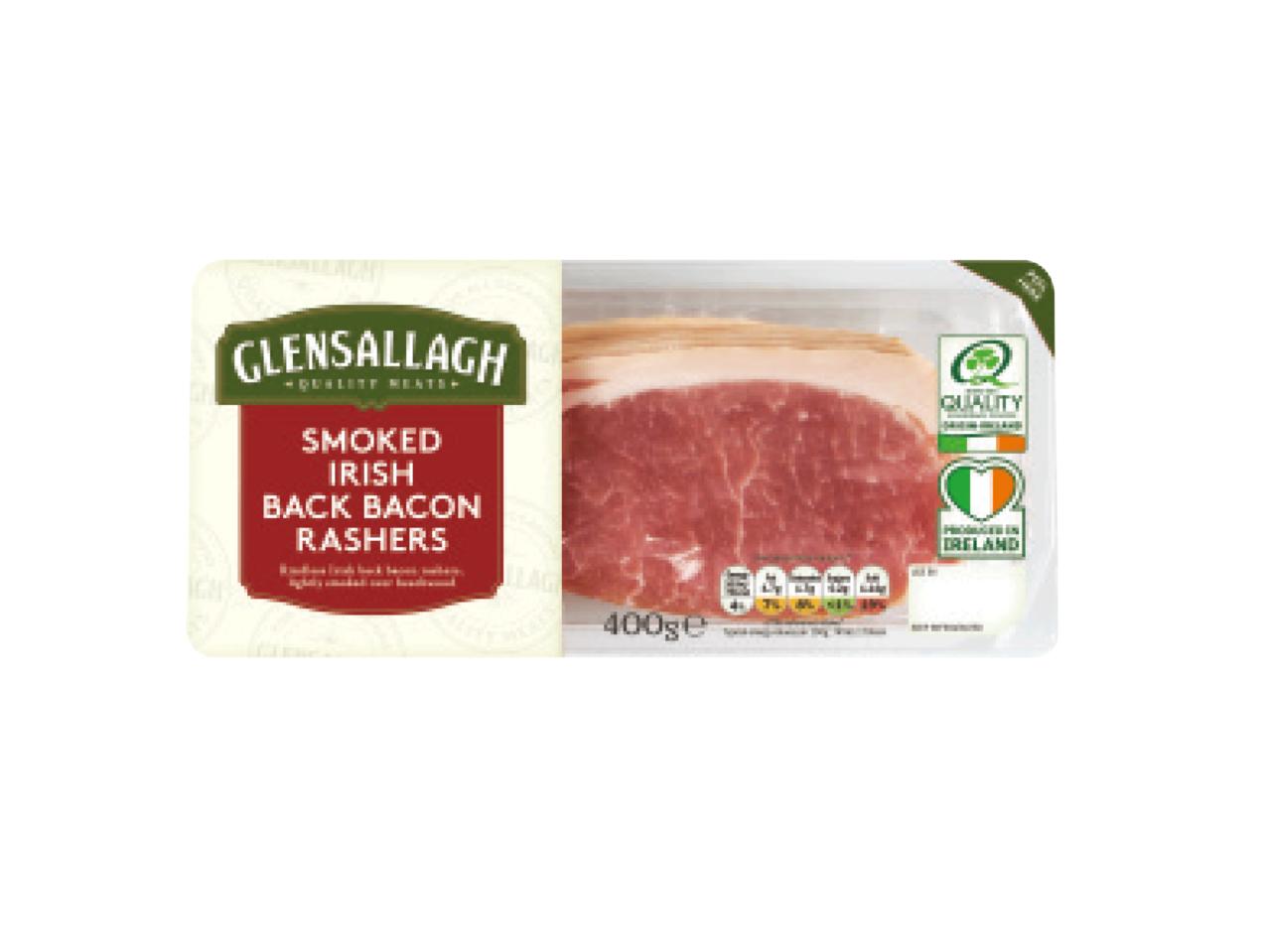 GLENSALLAGH Smoked Irish Back Bacon Rashers
