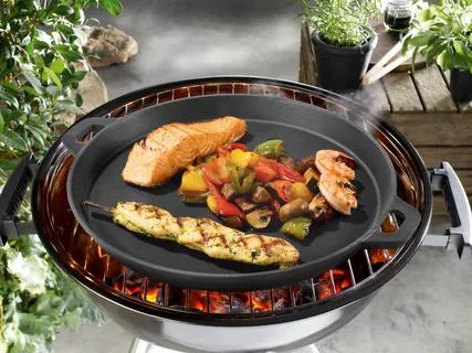 Grillmeister Cast Iron Grill Pan/ Plate