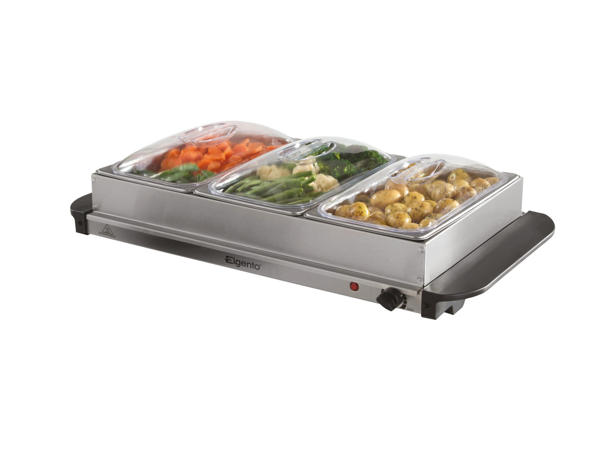 Three Tray Buffet Server