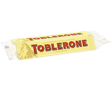 TOBLERONE(R)
MILCHSCHOKOLADE